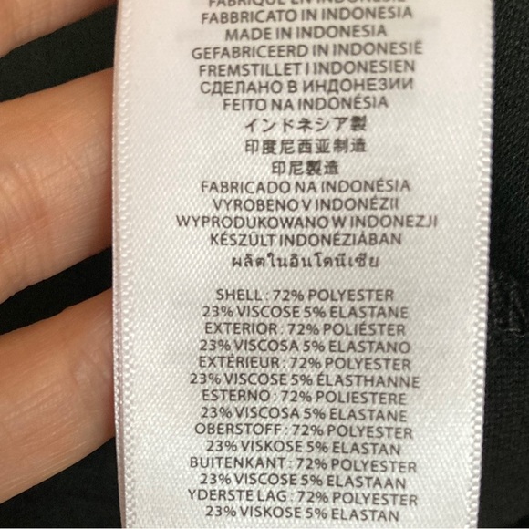 MICHAEL KORS black stretch knit fit & flare Dress - Picture 10 of 11